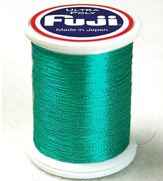 Нитки Fuji Metallic Thread 100M Size A (Aqua-910)