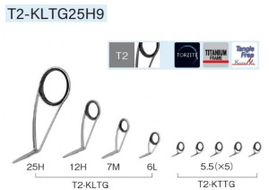 Комплект колец FUJI TORZITE T2-KLTG25H9