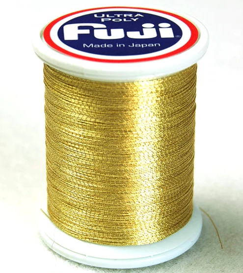 Нитки Fuji Metallic Thread 100M Size A (Gold-901)
