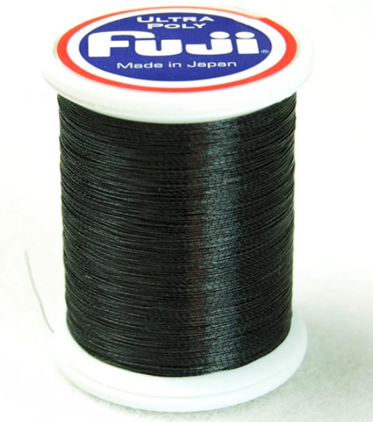 Нитки Fuji Metallic Thread 100M Size A (Black-907)
