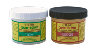 Двухкомпонентная эпоксидка U-40 Quick Bond (2 oz.)
