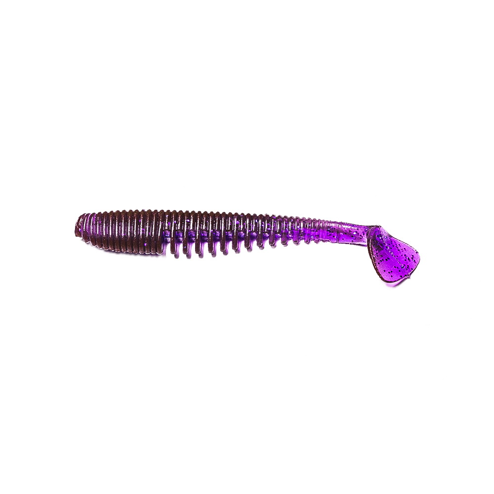 Силиконовые приманки RVR SNETOK 4'' 102мм уп. 6 шт. (065 - Purple Lox)