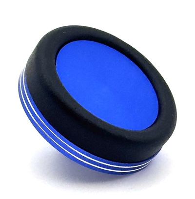 Butt Cap MF Rubber (Blue)