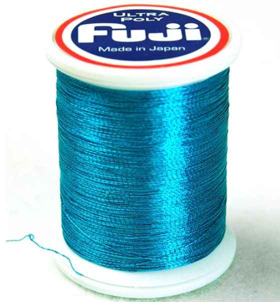 Нитки Fuji Metallic Thread 100M Size A (Ice Blu-908)