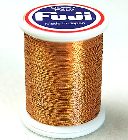 Нитки Fuji Metallic Thread 100M Size A (Copper-905)