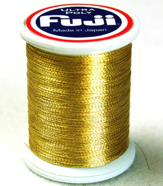 Нитки Fuji Metallic Thread 100M Size A (Tru GLD-911)