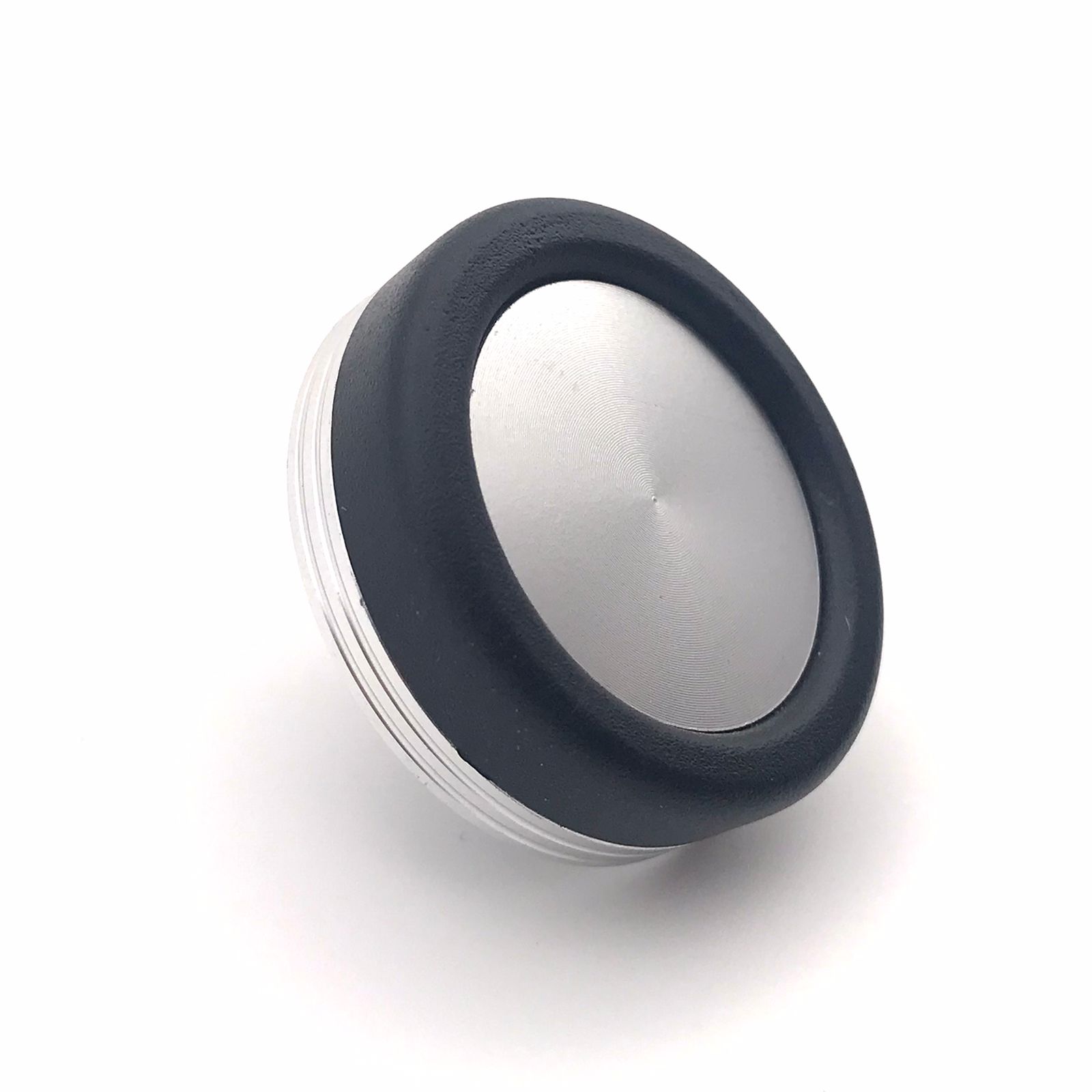 Butt Cap MF Rubber (Silver)