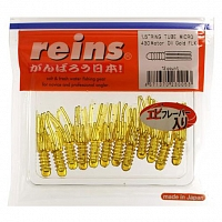 Силиконовые приманки Reins Ring Tube Micro 1.5" (#430 Motor Oil Gold FLK)